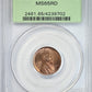 1913 Lincoln Wheat Cent 1C PCGS MS65RD OGH