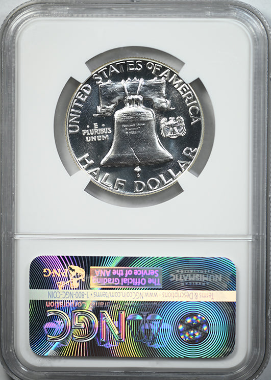 1956 Proof Type 2 Franklin Half Dollar 50C NGC PF69