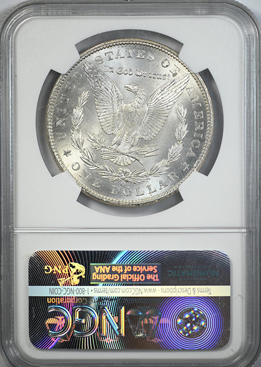 1902-O Morgan Dollar $1 NGC MS65+