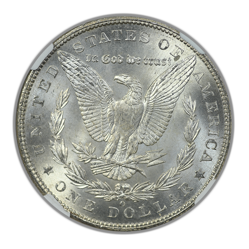 1902-O Morgan Dollar $1 NGC MS65+