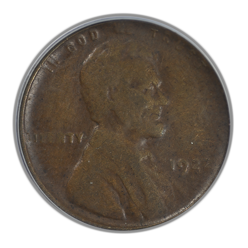 1922-D Lincoln Wheat Cent 1C PCGS VF20 OGH - Weak D
