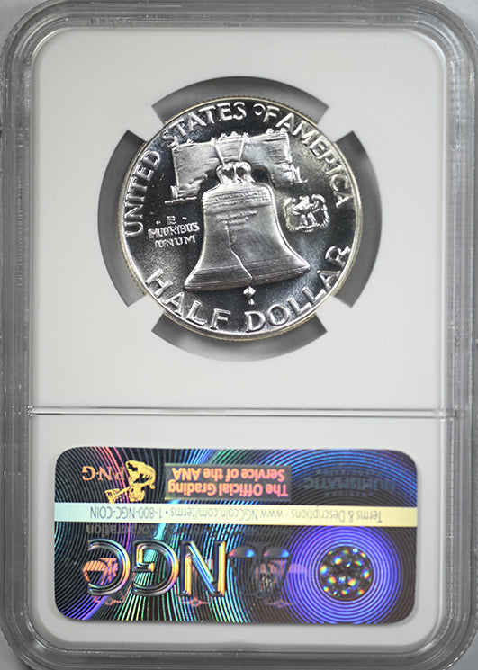 1954 Proof Franklin Half Dollar 50C NGC PF68