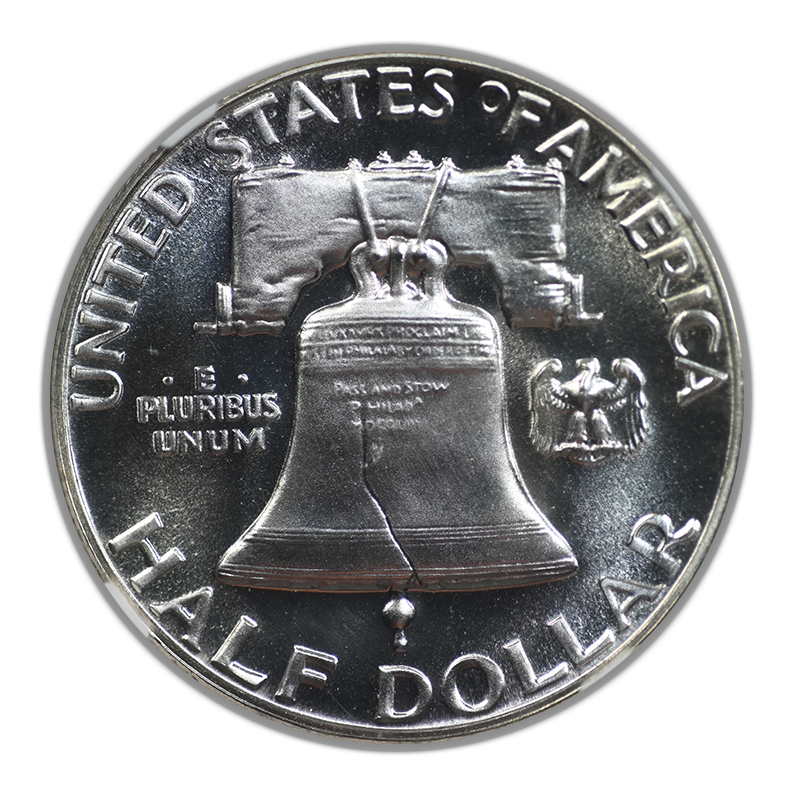 1954 Proof Franklin Half Dollar 50C NGC PF68