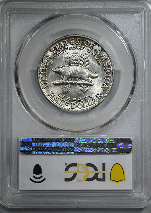 1936 Wisconsin Classic Commemorative Half Dollar 50C PCGS MS67