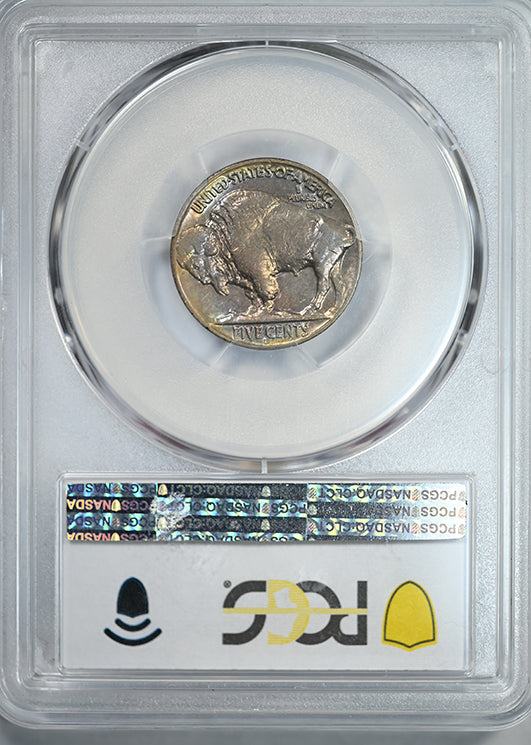 1934-D Buffalo Nickel 5C PCGS AU53 - TONED!