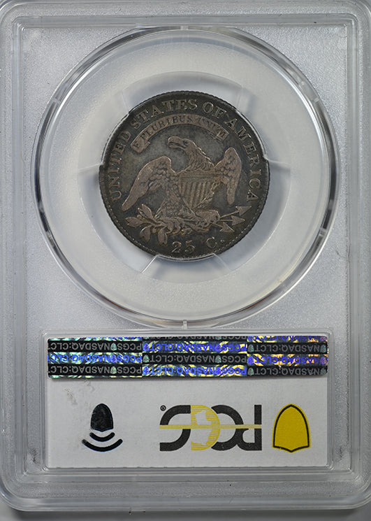 1825/4/(2) Capped Bust Quarter 25C PCGS VG10 CAC - Browning 3 Reverse Slab