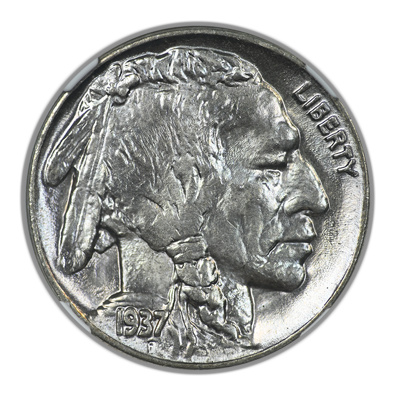 1937 Buffalo Nickel 5C NGC MS67