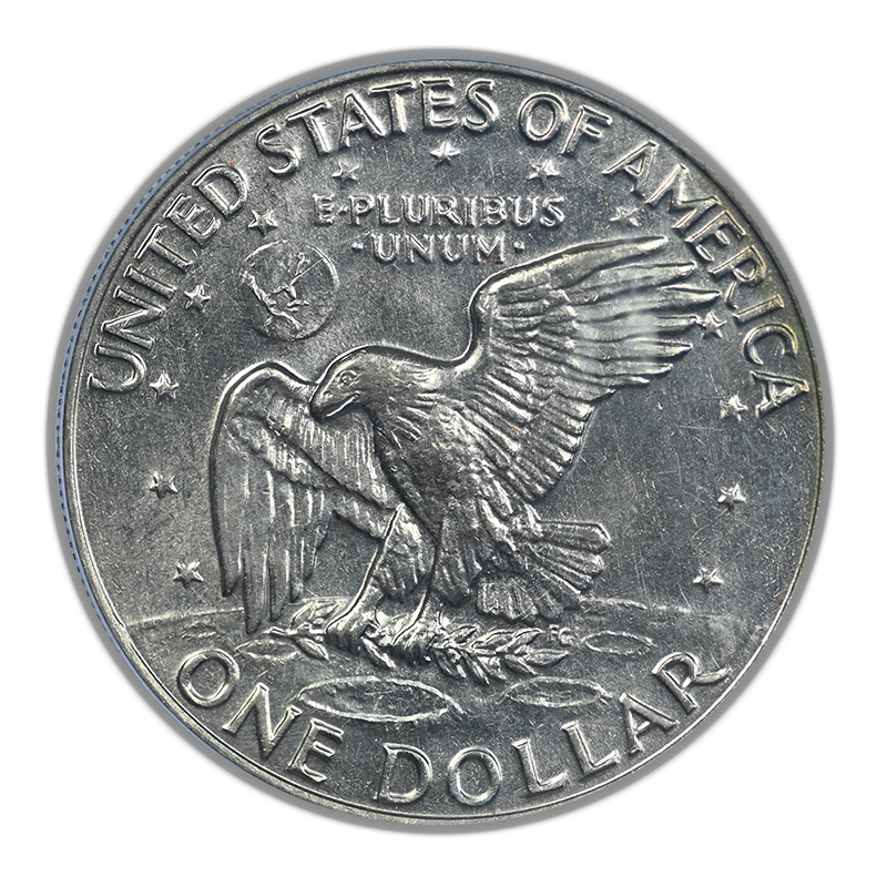 1978 Clad Eisenhower Ike Dollar $1 PCGS MS65 CAC OGH