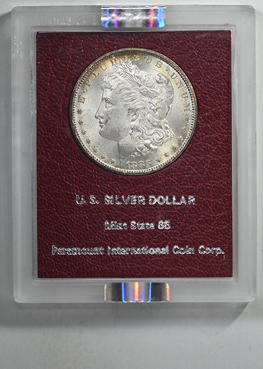 1883-CC Morgan Dollar $1 Paramount NGC MS64