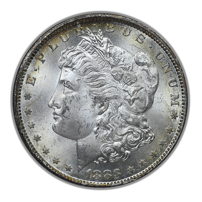 1883-CC Morgan Dollar $1 Paramount NGC MS64