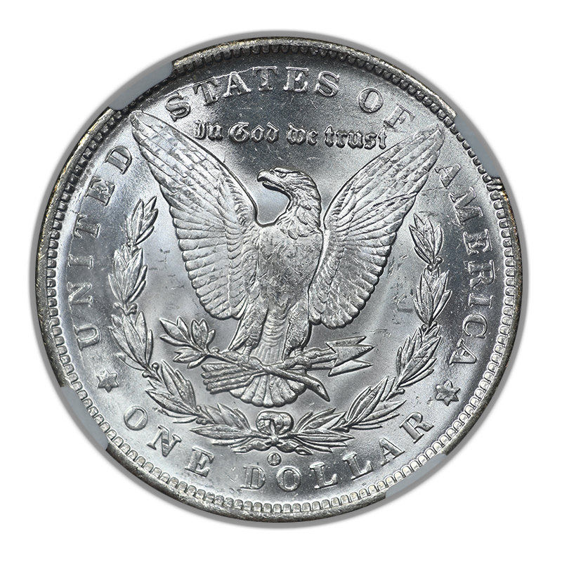1891-O Morgan Dollar $1 NGC MS62