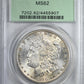 1890-S Morgan Dollar $1 PCGS MS62 OGH