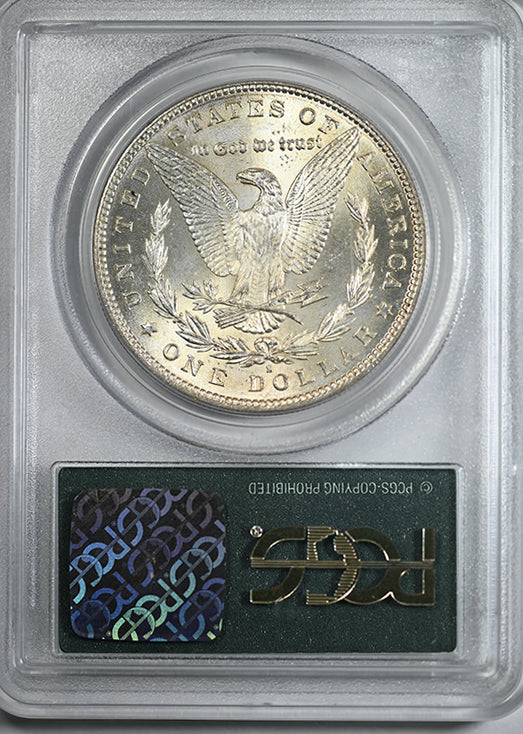 1890-S Morgan Dollar $1 PCGS MS62 OGH