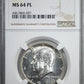 1970-D Kennedy Half Dollar 50C NGC MS64PL - Prooflike