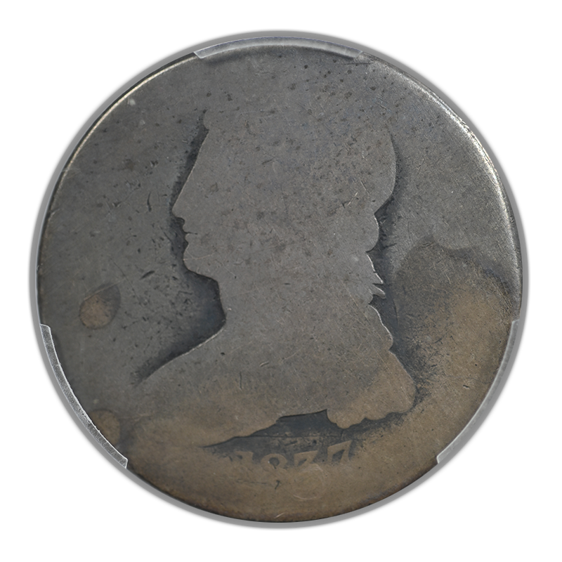 1837 Capped Bust Half Dollar 50C PCGS PO01 - Lowball