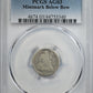 1875-CC Liberty Seated Dime 10C PCGS AG03 - Mintmark Below Bow - Lowball