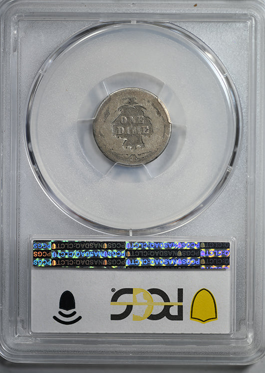 1875-CC Liberty Seated Dime 10C PCGS AG03 - Mintmark Below Bow - Lowball