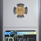 1898/7 MO M Mexico Gold G1P Peso NGC MS63