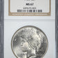 1925 Peace Dollar $1 NGC MS67