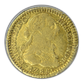 1788-P SF Colombia Gold Escudo PCGS XF45 Calico-1433