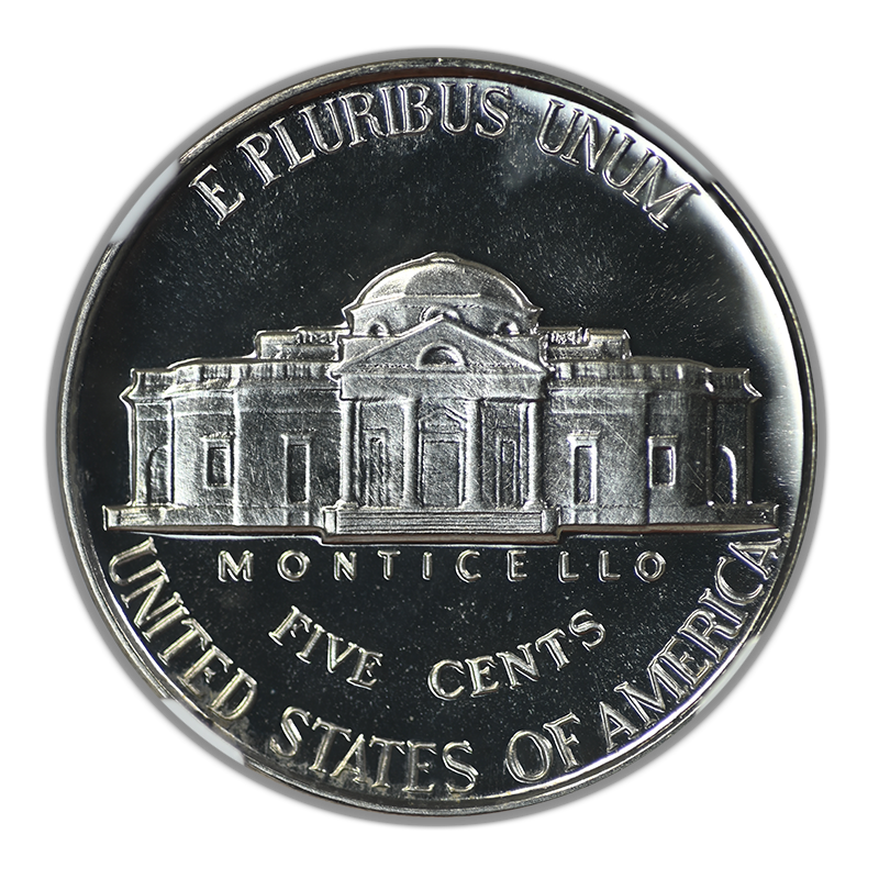 1952 Proof Jefferson Nickel 5C NGC PF69