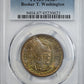 1946 Booker T. Washington Classic Commemorative Half Dollar 50C PCGS MS67 - TONED!