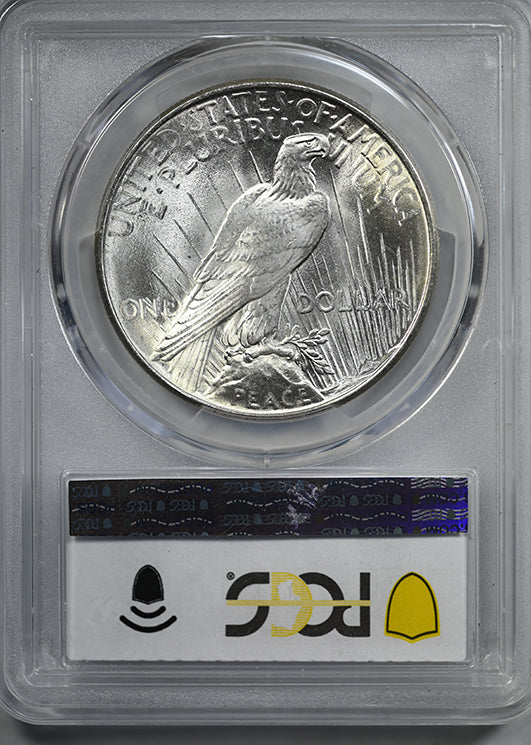 1924 Peace Dollar $1 PCGS MS65