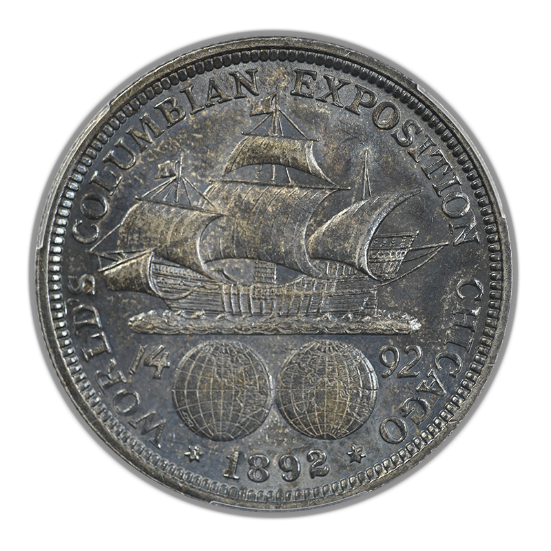 1892 Columbian Exposition Classic Commemorative Half Dollar 50C PCGS MS62