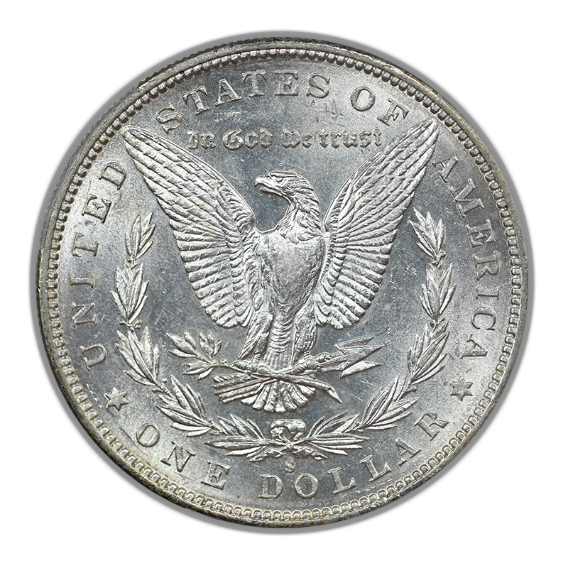 1884-S Morgan Dollar $1 PCGS AU58