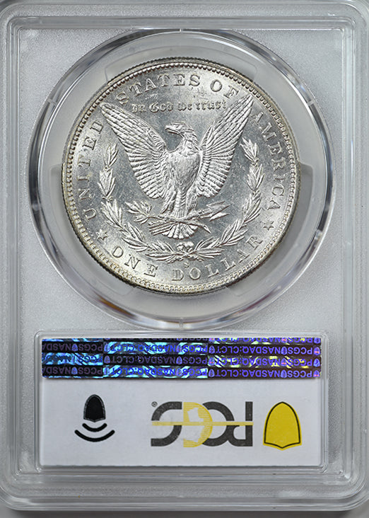 1884-S Morgan Dollar $1 PCGS AU58