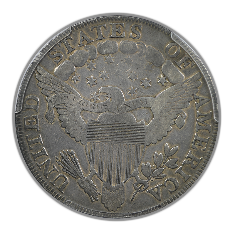 1803 Draped Bust Dollar $1 PCGS F12 - Small 3