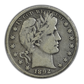 1892-S Barber Half Dollar 50C PCGS F12