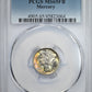 1916 Mercury Dime 10C PCGS MS65FB Full Bands - TONED!