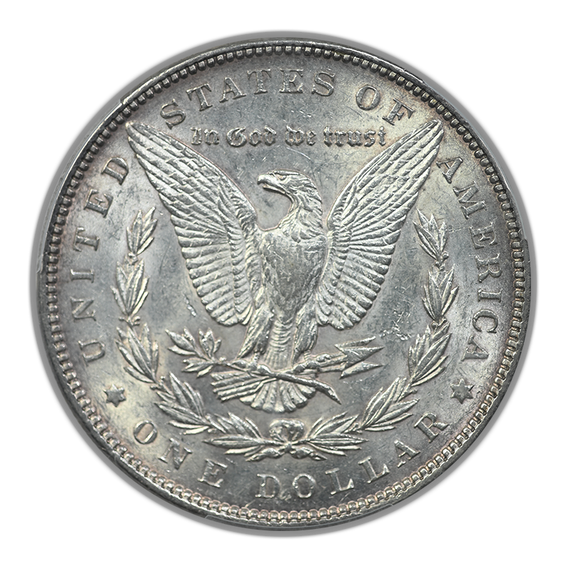 1899 Morgan Dollar $1 PCGS AU55