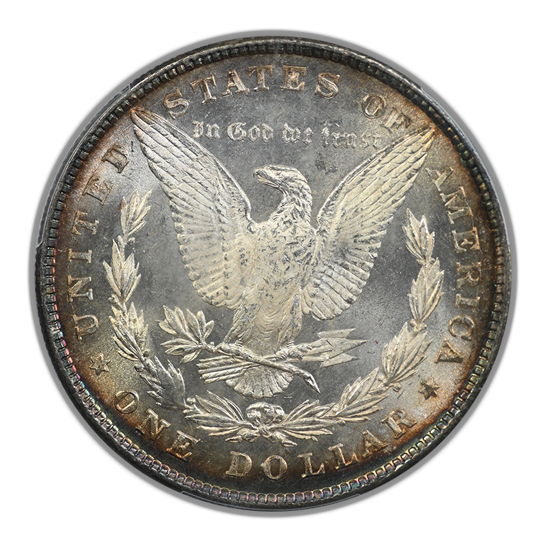 1878 8TF Morgan Dollar $1 PCGS MS63