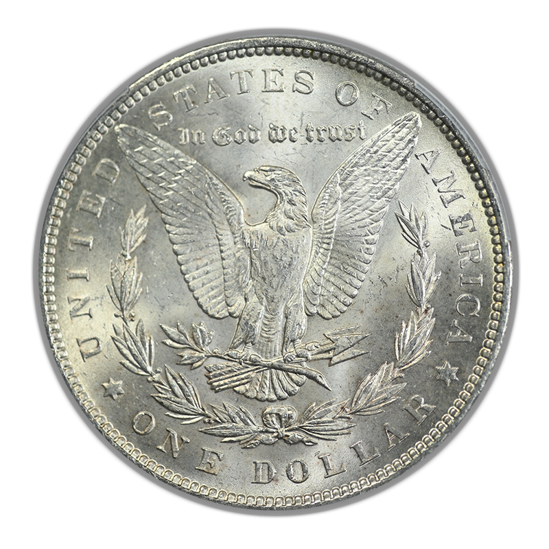 1899 Morgan Dollar $1 PCGS MS63 Reverse