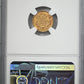 1856 Type 3 Indian Princess Head Gold Dollar G$1 NGC MS62 - Slanted 5