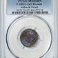 1863 New York Civil War Token Alden & Frank PCGS MS65BN F-140A-2a1 Bronze - TONED!