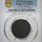 1793 Flowing Hair Large Chain Cent 1C PCGS XF Detail Obverse Slab