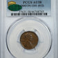 1909 VDB Double Die Obverse Lincoln Wheat Cent 1C PCGS AU58 CAC DDO FS-1101 (012) Obverse Slab