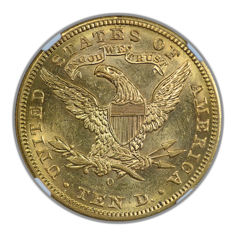 1894-O Liberty Head Gold Eagle $10 NGC MS61