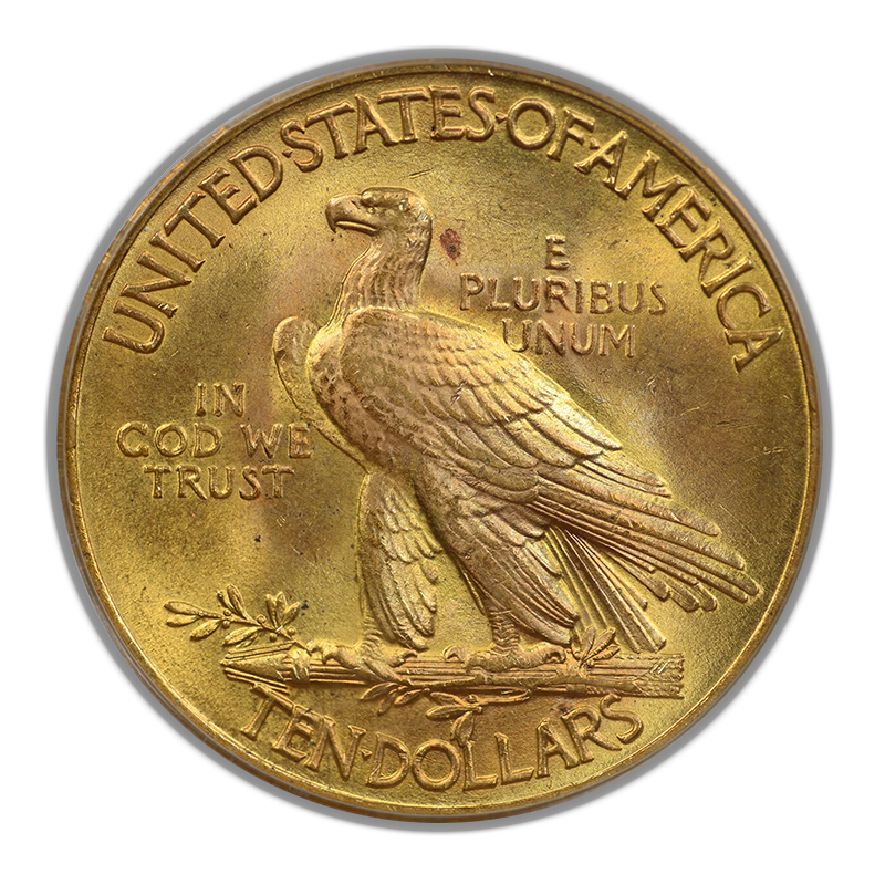 1932 Indian Head Gold Eagle $10 PCGS MS64 OGH