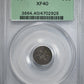 1851 Three Cent Silver Piece 3CS PCGS XF40 OGH