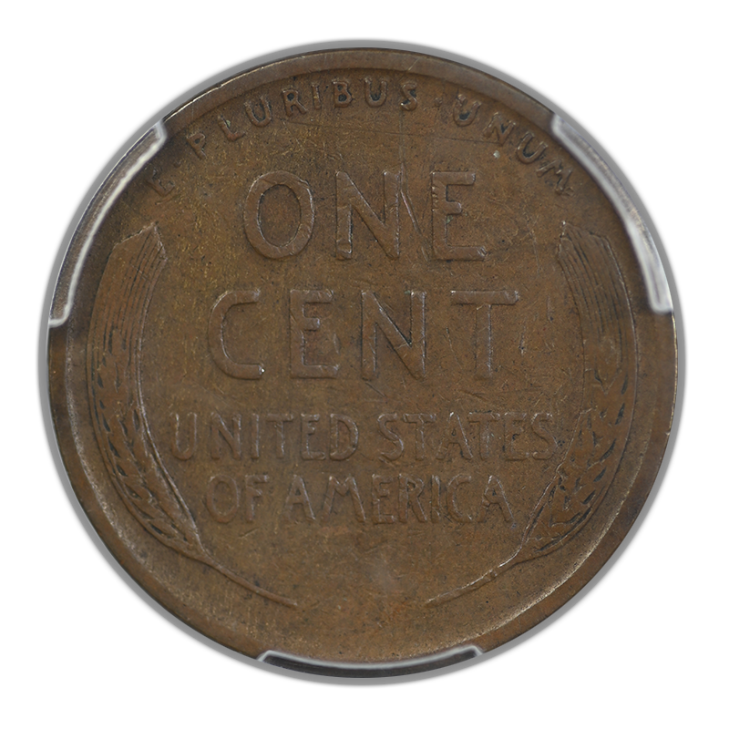 1922 No D Lincoln Wheat Cent 1C PCGS F12 - Strong Reverse