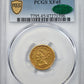 1861-S Liberty Head Gold Quarter Eagle $2.50 PCGS XF45 CAC