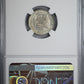 1843 FK//FF Denmark 8RBS Rigsbankskilling NGC MS64 - TONED!