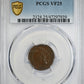 1876 Bronze Indian Head Cent 1C PCGS VF25 Obverse Slab