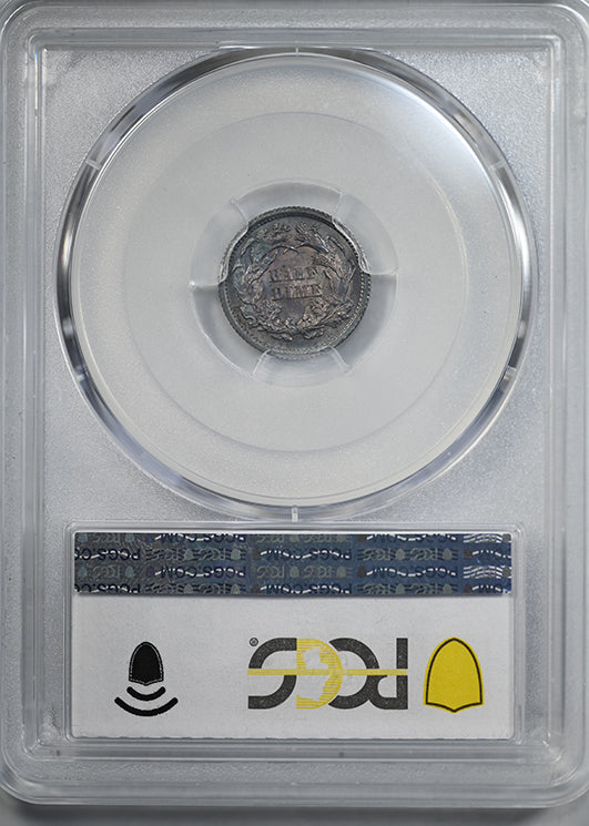 1862 Liberty Seated Half Dime H10C PCGS MS62 - TONED!