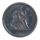 1862 Liberty Seated Half Dime H10C PCGS MS62 - TONED!
