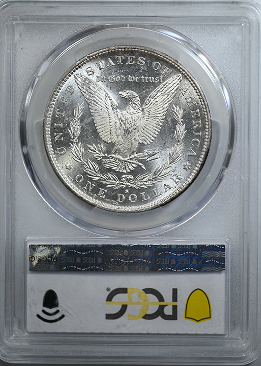 1890-S Morgan Dollar $1 PCGS MS64+ Reverse Slab